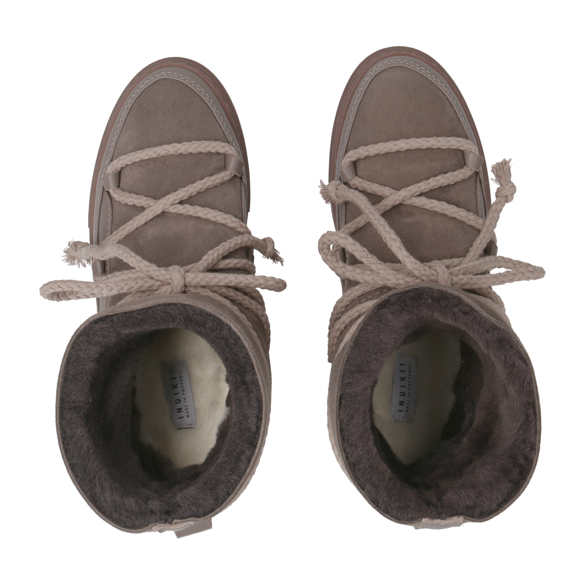 INUIKII INUIKII BOOTS CLASSIC, GLATTLEDER, BRAUN, DAMEN